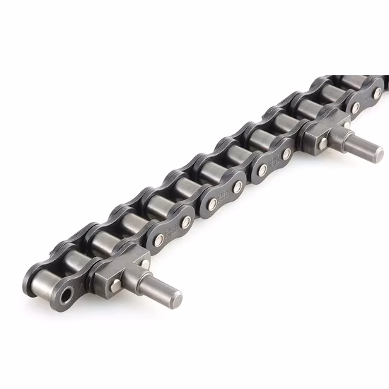 Cadena de rodillos transportadores de ingeniería de enlace compensado de transmisión industrial